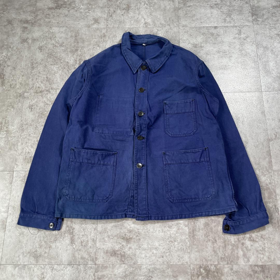 ‘60S フレンチワークジャケット(Adolphe Lafont) 60-70s Adolphe Lafont 刺繍タグ フレンチワークジャケット | ib2
