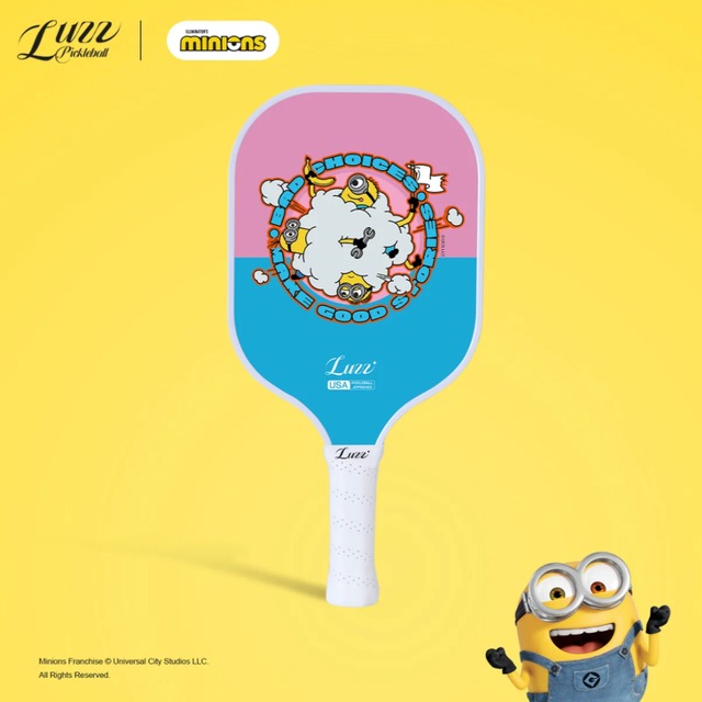 LUZZ PICKLEBALL Minions Bad Choices Original Paddle 5 ピックルボールパドル
