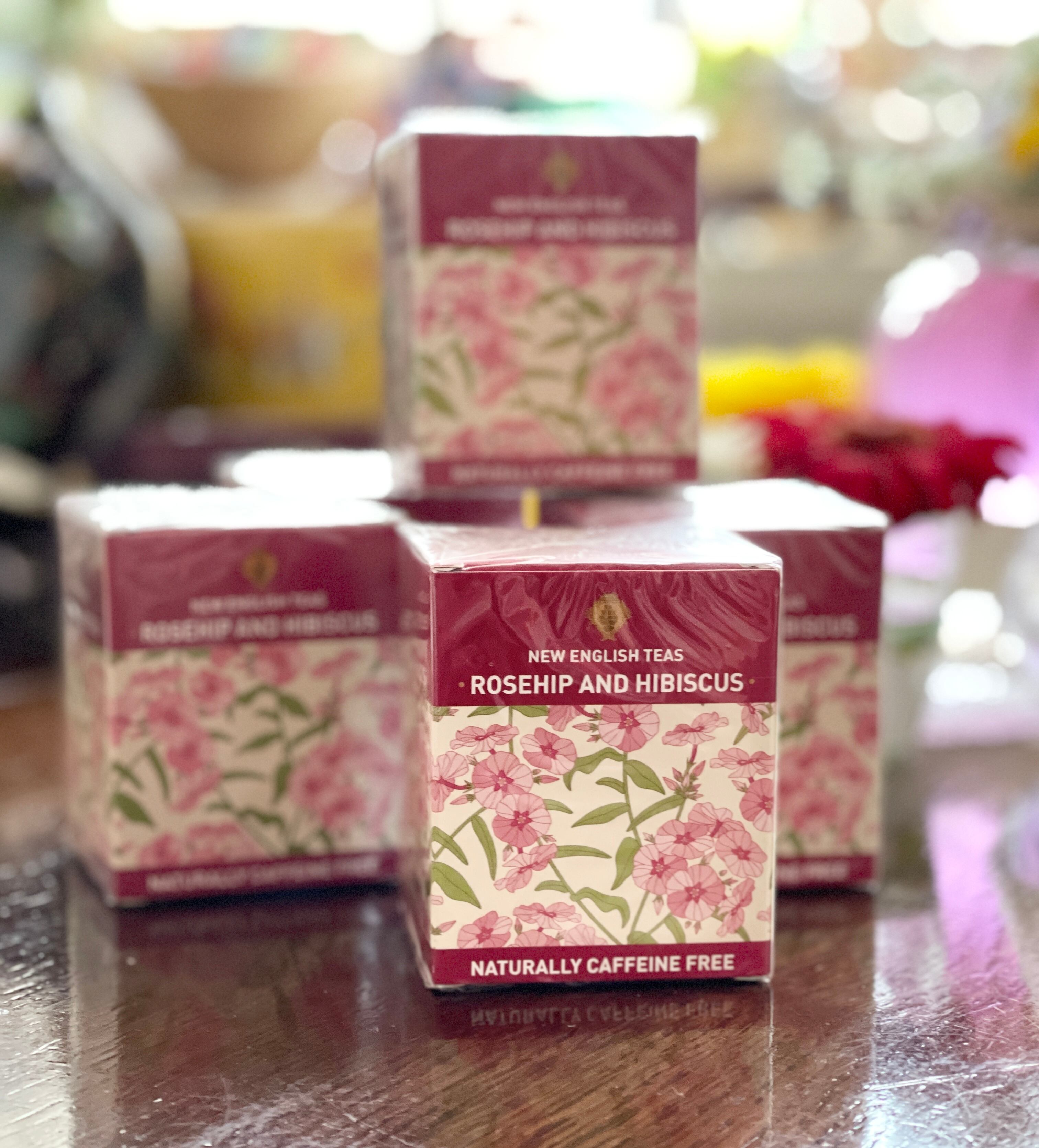 New English Teas ローズヒップ ハイビスカスティー 10ティーバッグ入 イングリッシュガーデン Merry Unbirthday