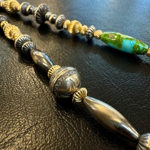 ブライト（Bright）ネックレス（Bright Silver Gold Combination Special) ソノランゴールド 45〜50cm