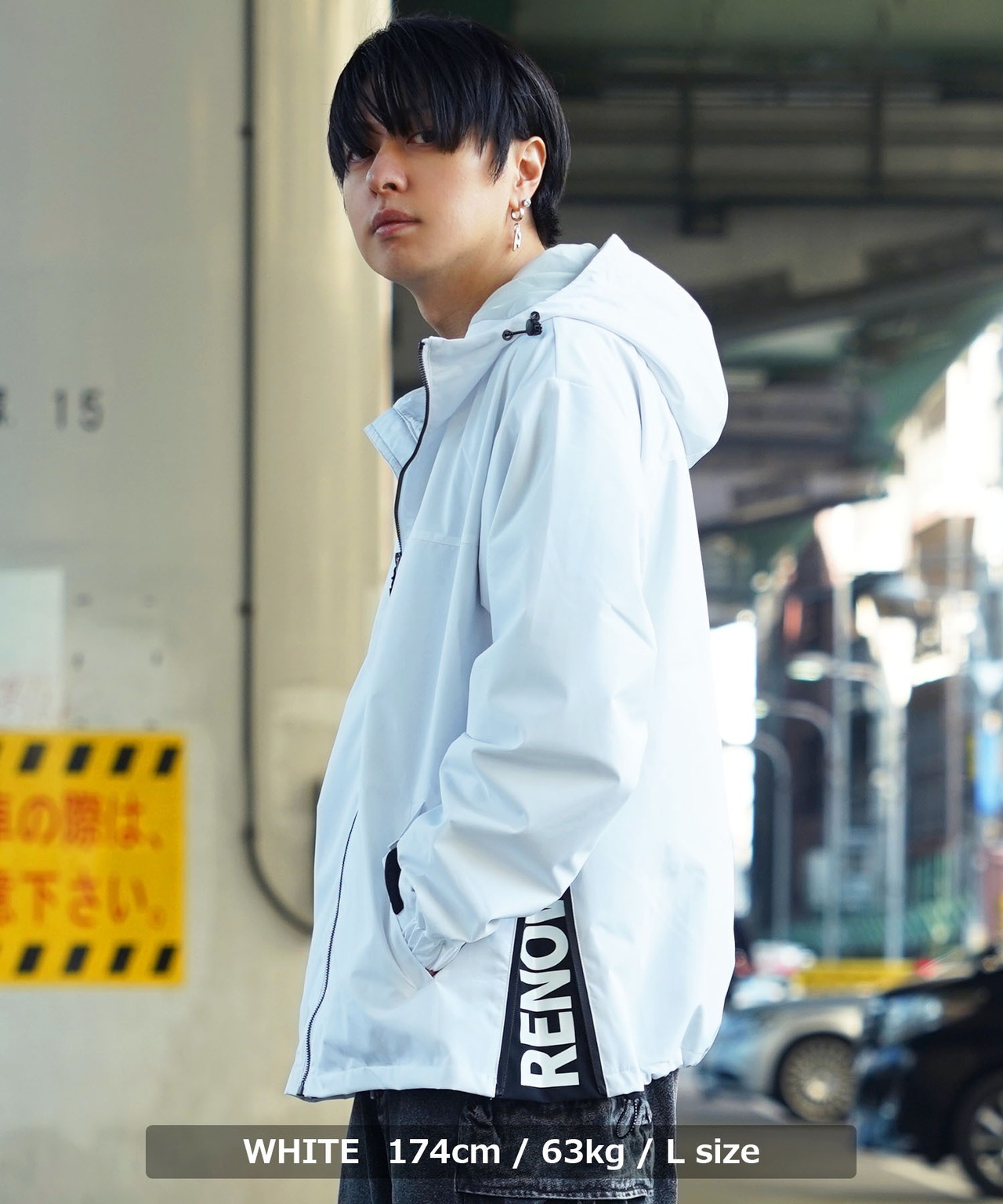 ＼SALE／◆サイドアジャスト フーデットブルゾン◆wi-583093