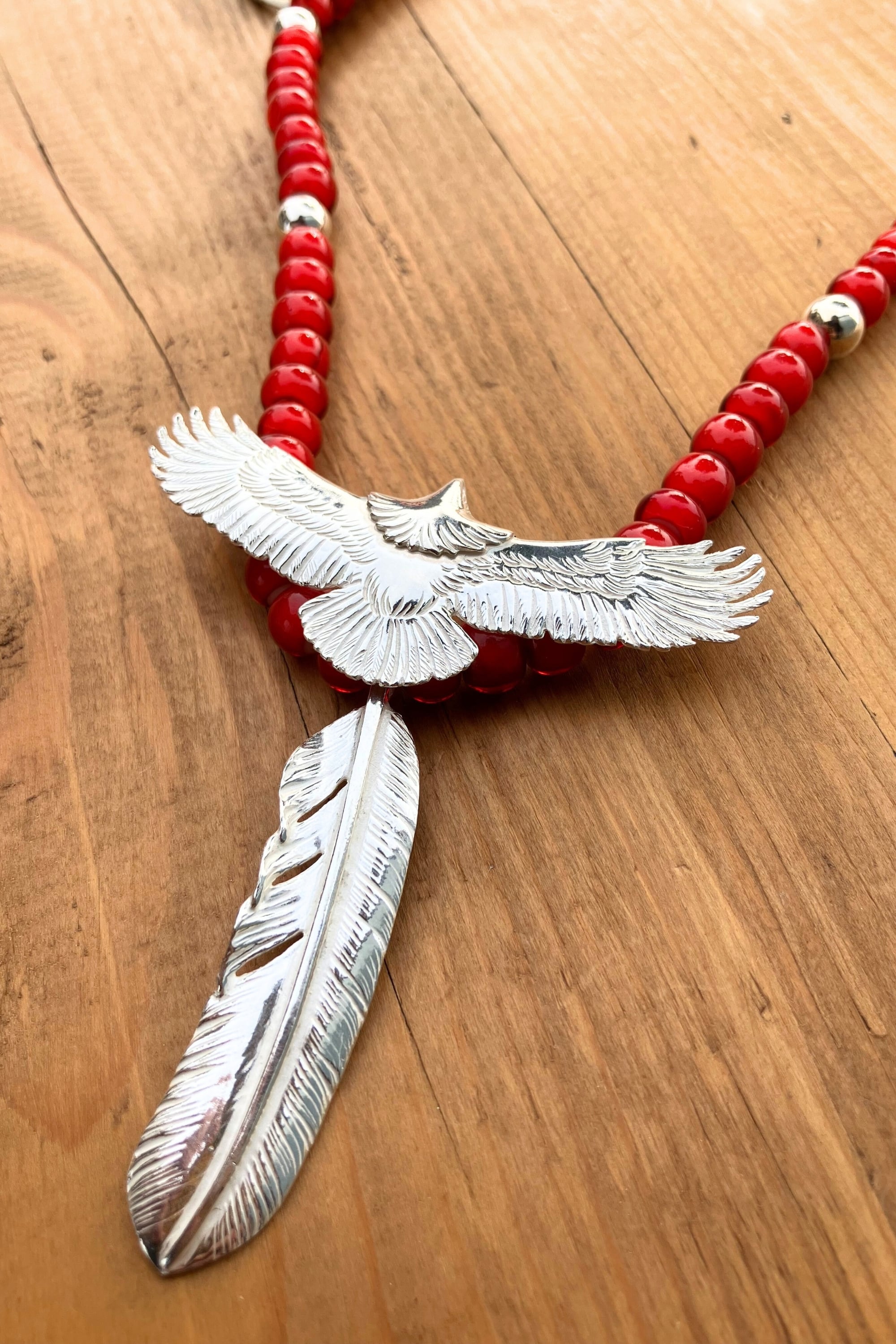 go17 中イーグル、プレーン特大フェザーホワイトハーツカスタム | ゴロ