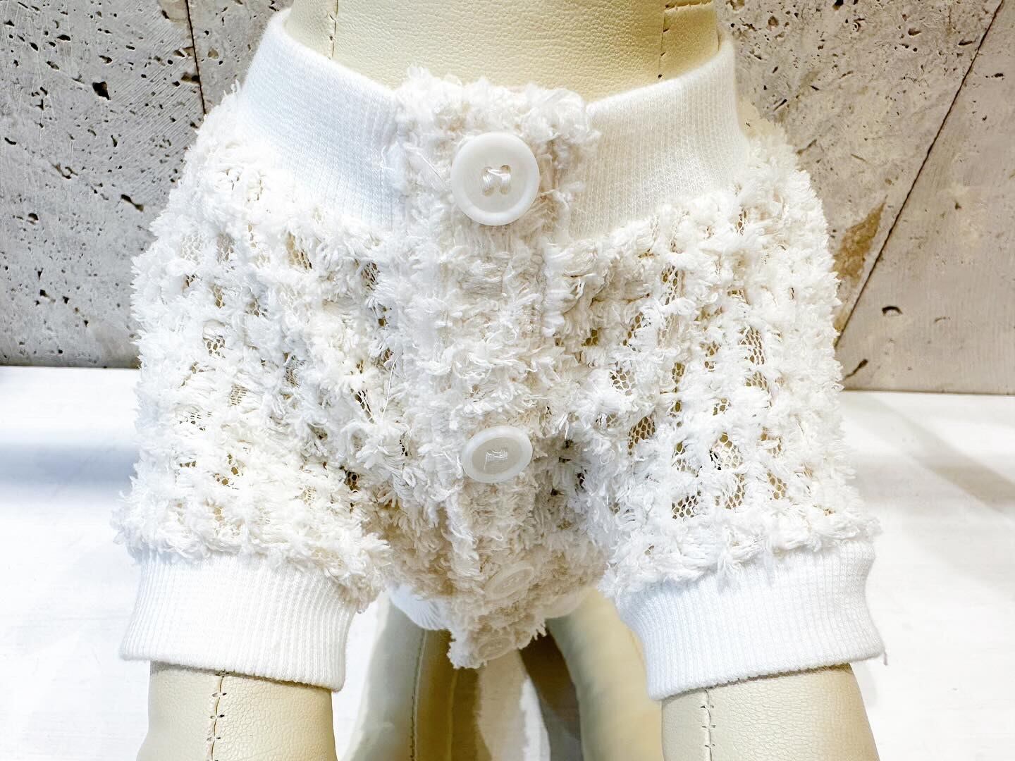 ワッペンフェザーカーディガン | DENIM ROSE