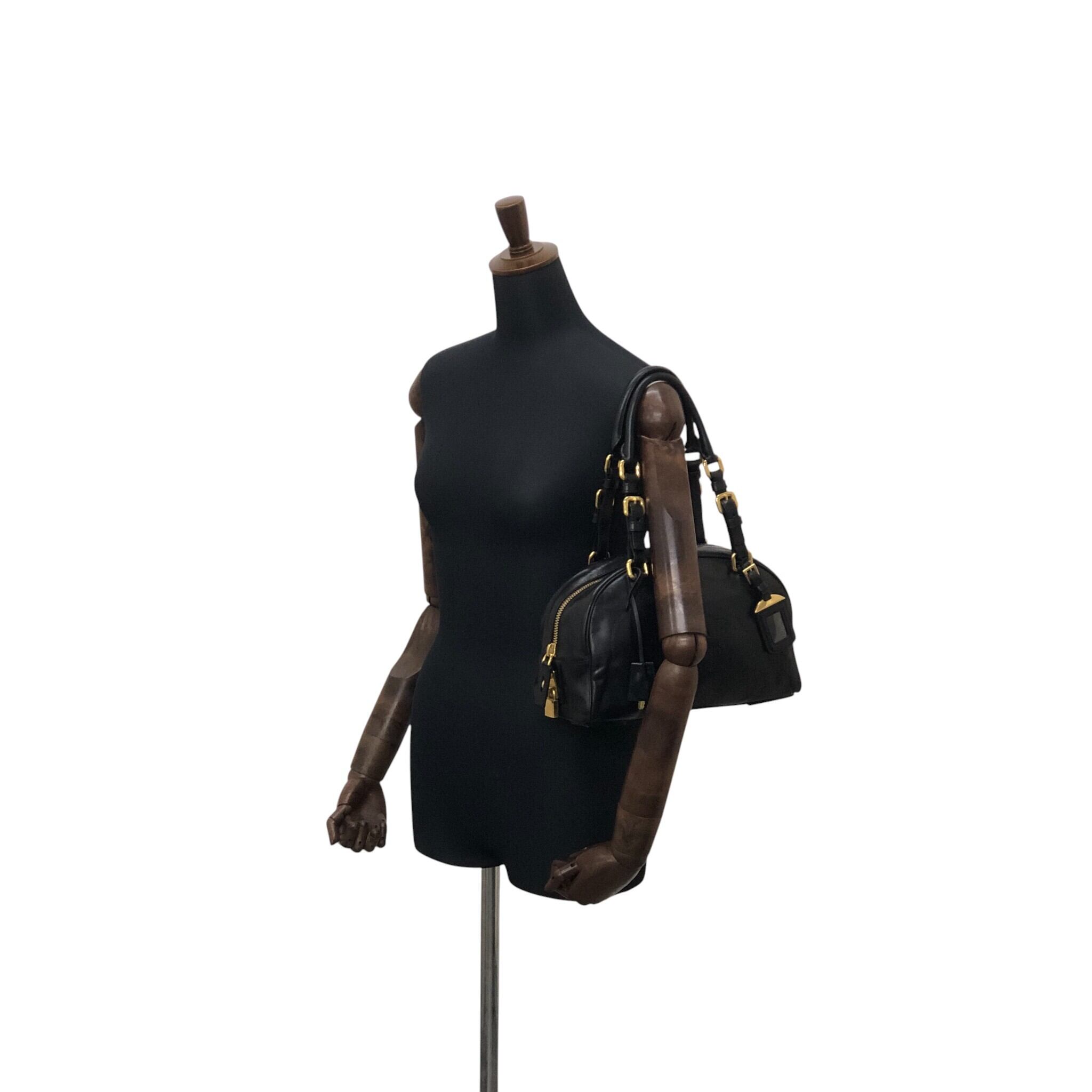 レア　PRADA hand bag ボストンバッグ　vintage プラダ ブランドレンタルのBrandCity / プラダ ナイロン 2WAY ショルダー