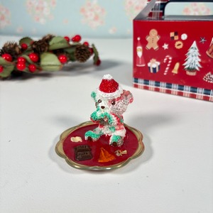 レアくまサンタバークチョコアクセサリートレイ