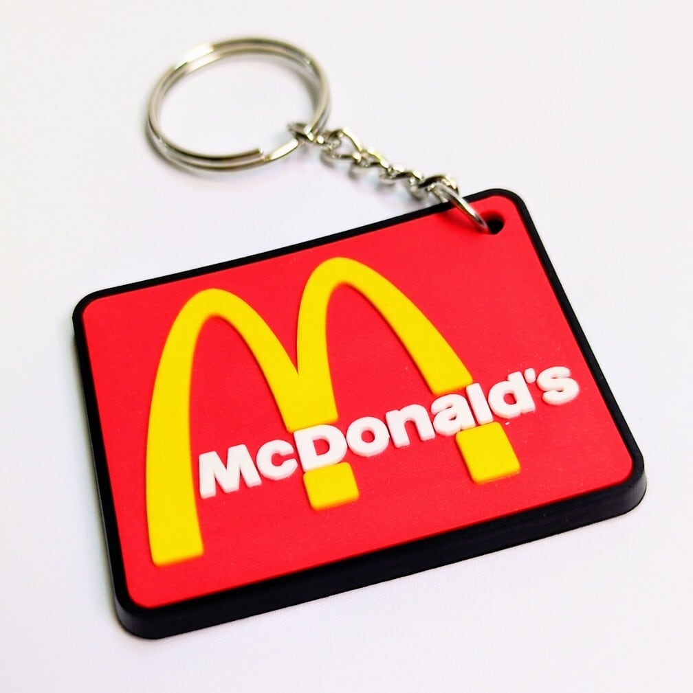 再入荷！送料無料！ ☆ラバーキーホルダー☆ 〘666〙【 McDonald