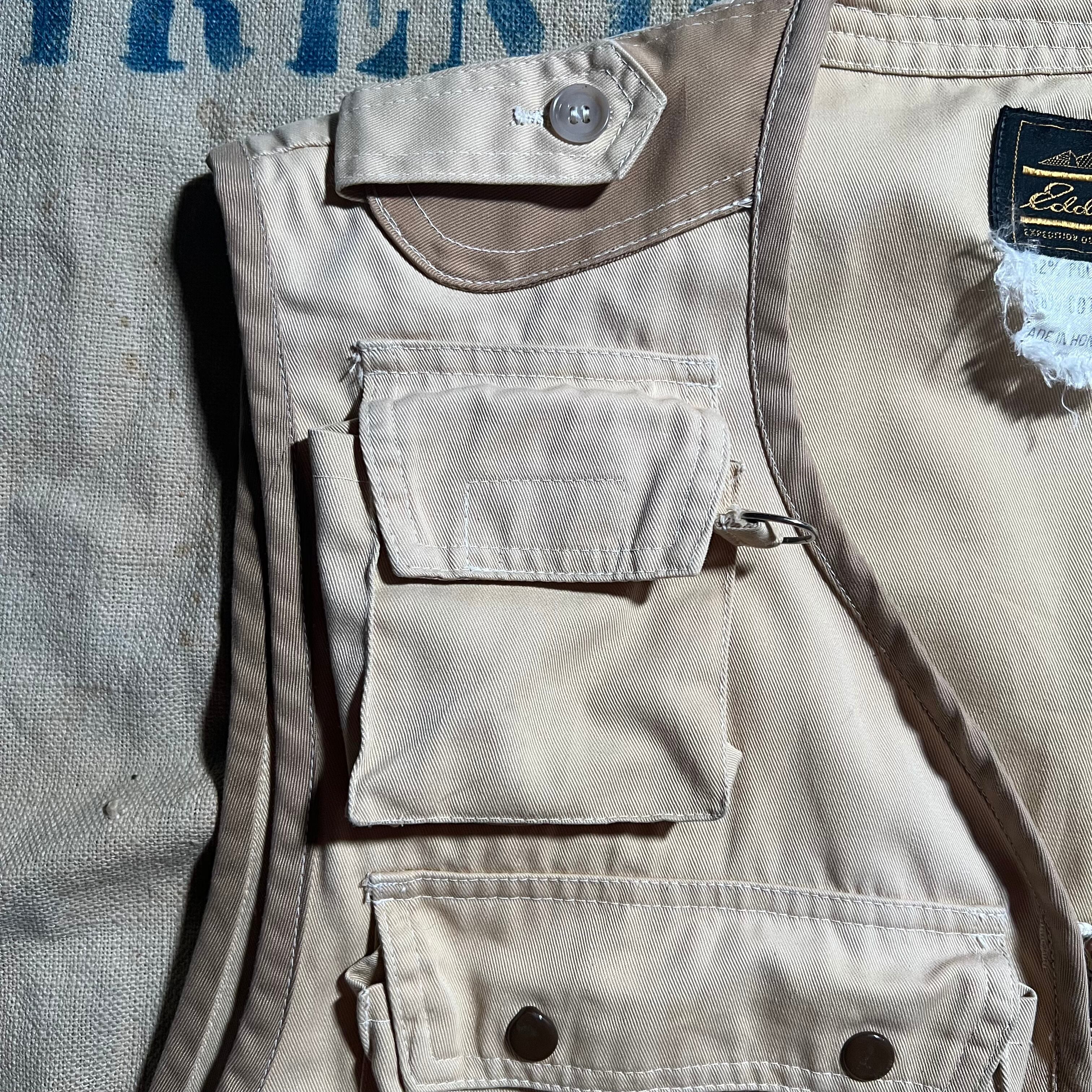 80s 90s Eddie Bauer フィッシングジャケット ベスト Lサイズ 【公式通販】