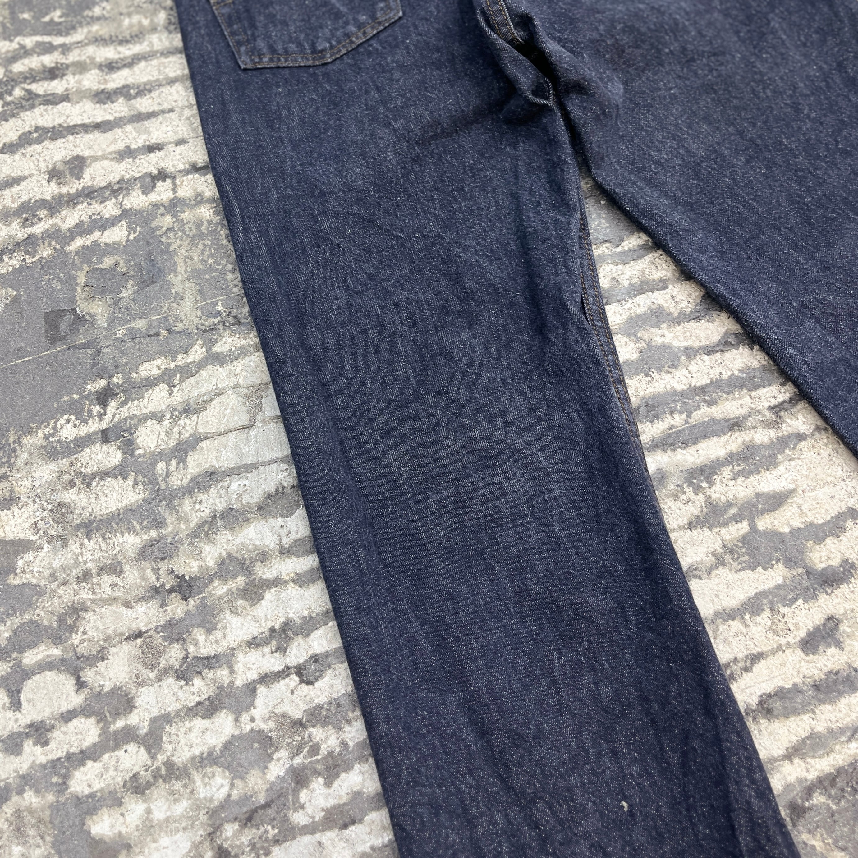 80s Levi's 501 Black Denim Pants 80年代 リーバイス 先染め ブラック