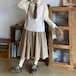 コーデュロイプリーツスカート ・12551