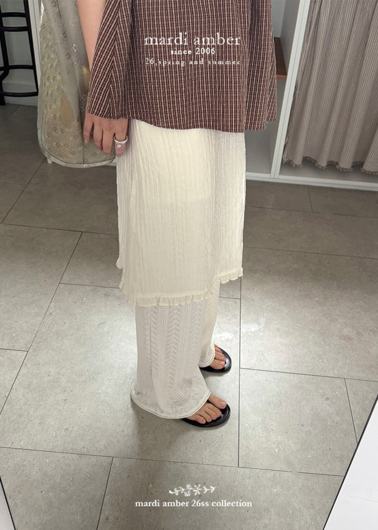 [mardi amber] Adult Dress Skirt / [마르디엠버] 어덜트레이어드스커트
