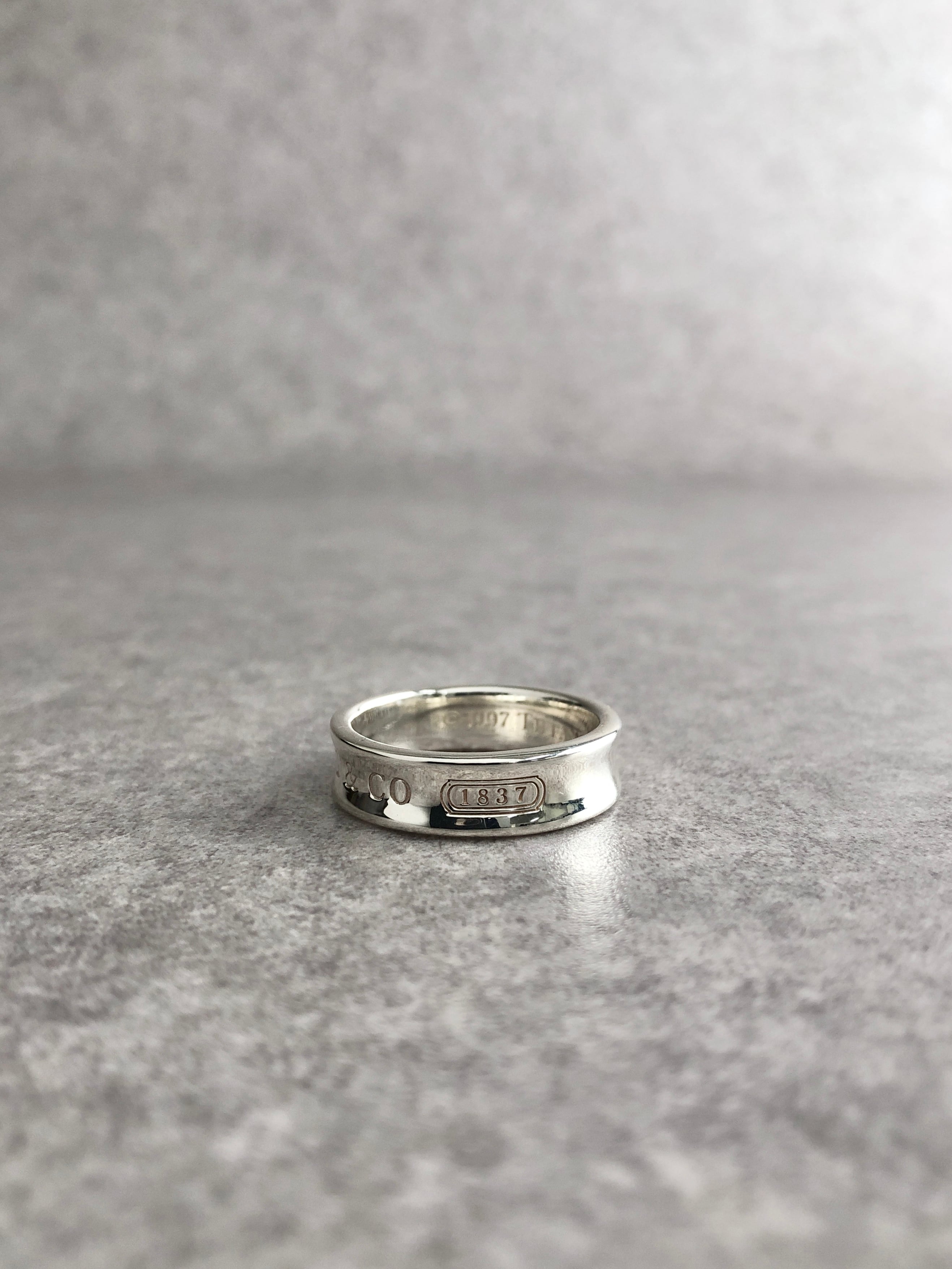Tiffany & Co. ティファニー 指輪 25号 シルバー ナロー 925 リング