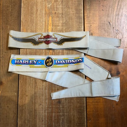 DEADSTOCK HARLEY-DAVIDSON ヘッドバンド VINTAGE 2タイプ