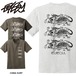 【eye-452ss】EYEDY アイディー CHINA SURF ショートスリーブTシャツ メンズ レディース ユニセックス 大きいサイズ WHTIE BLACK ホワイト ブラック ブ半袖