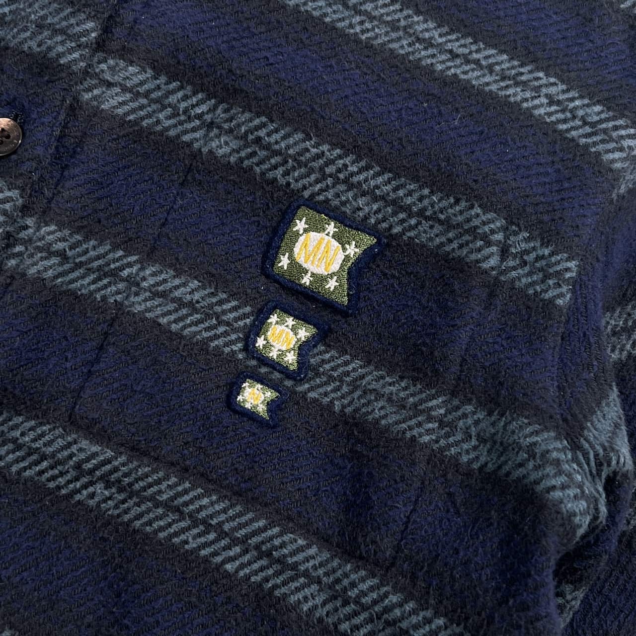 Mademoiselle NON NON マドモアゼルノンノン ボーダー 中綿 キルティング ジャケット/ネイビー系 レディース パパス