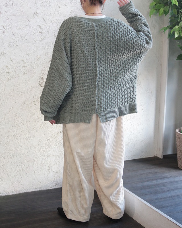 【LUPILIEN】モールニットカーディガン　(251096)