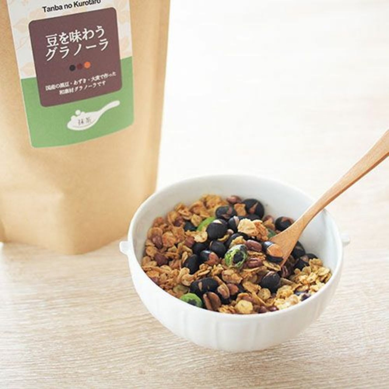 国産豆を味わうグラノーラ《 抹茶 》 200g