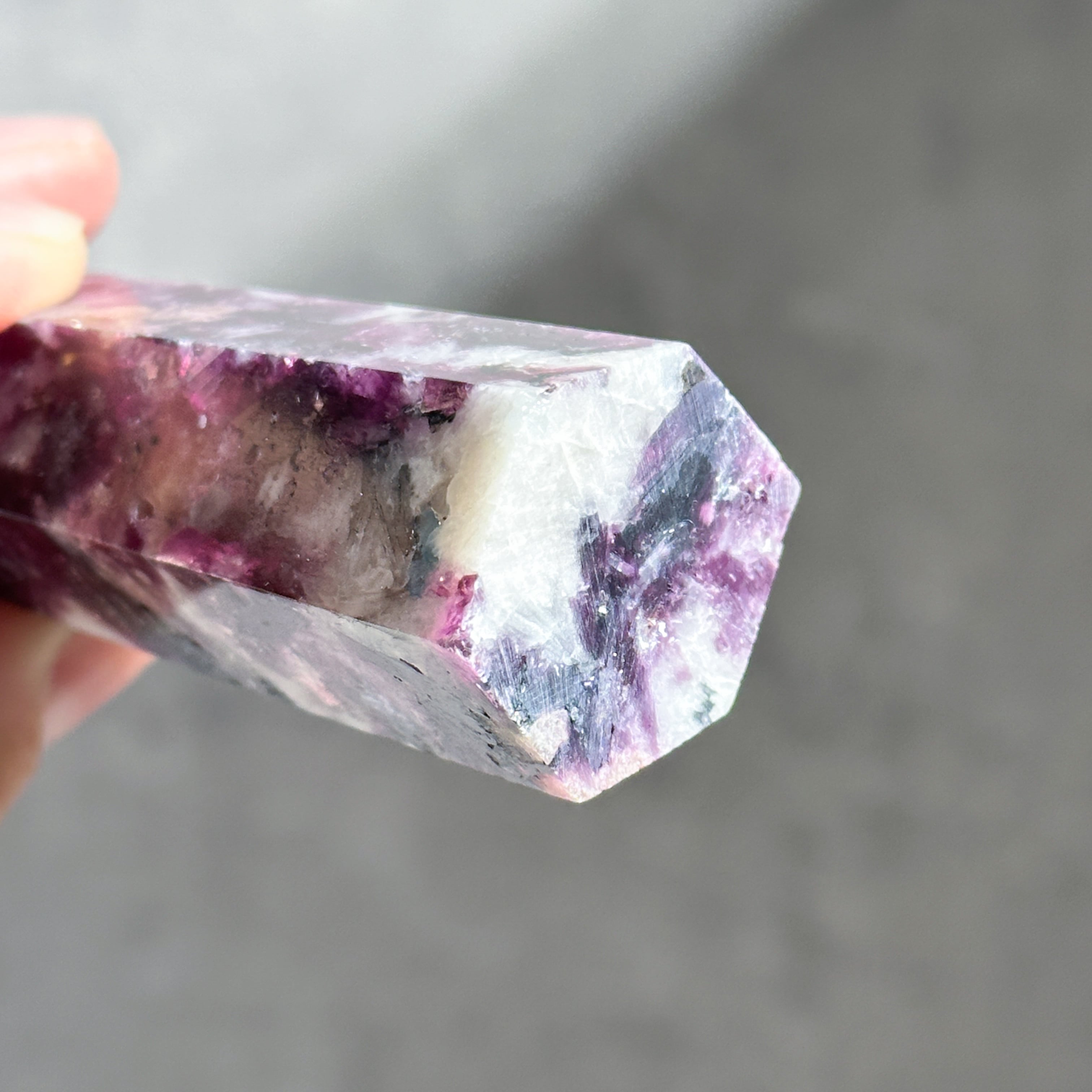レピドライト タワー32◇ Lepidolite ◇天然石・鉱物・パワーストーン