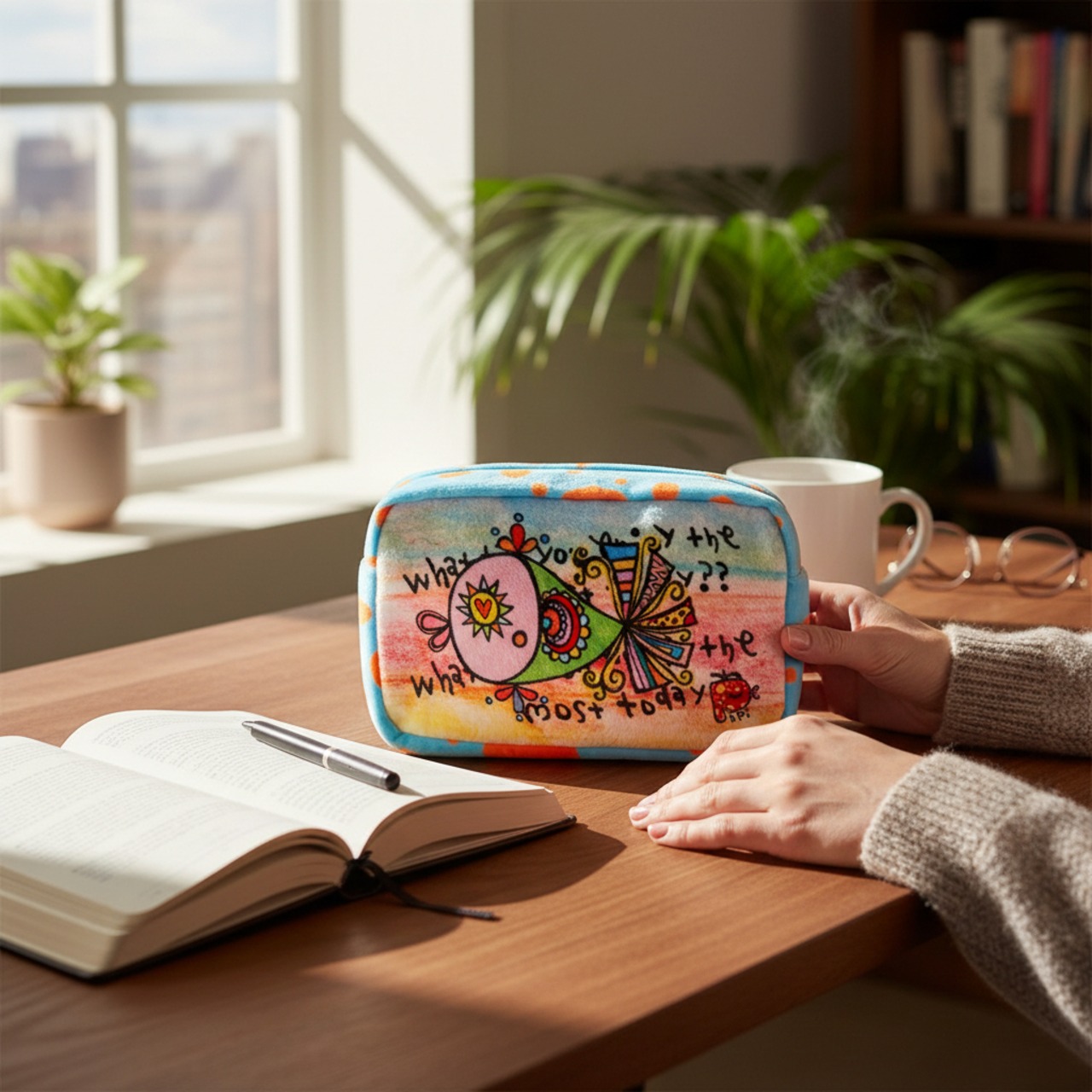 pipi もこもこポーチ 今日一番何が楽しかった?