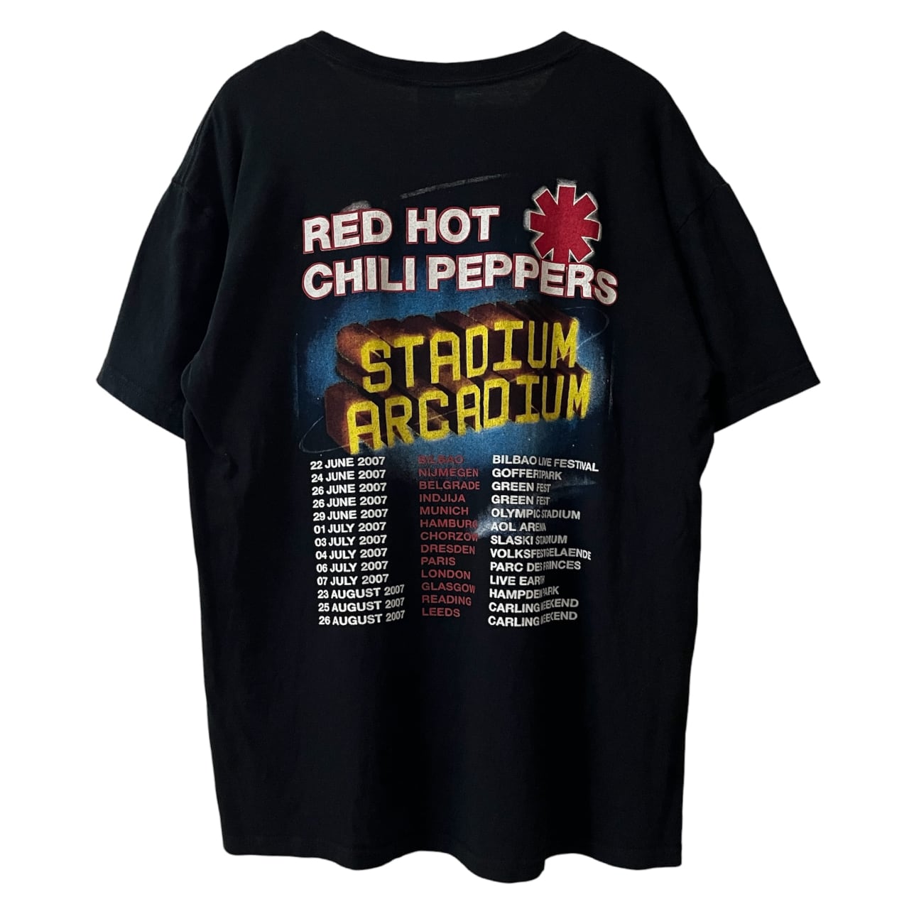Red Hot Chili Peppers 2007 Stadium Arcadium Tour Band Tee