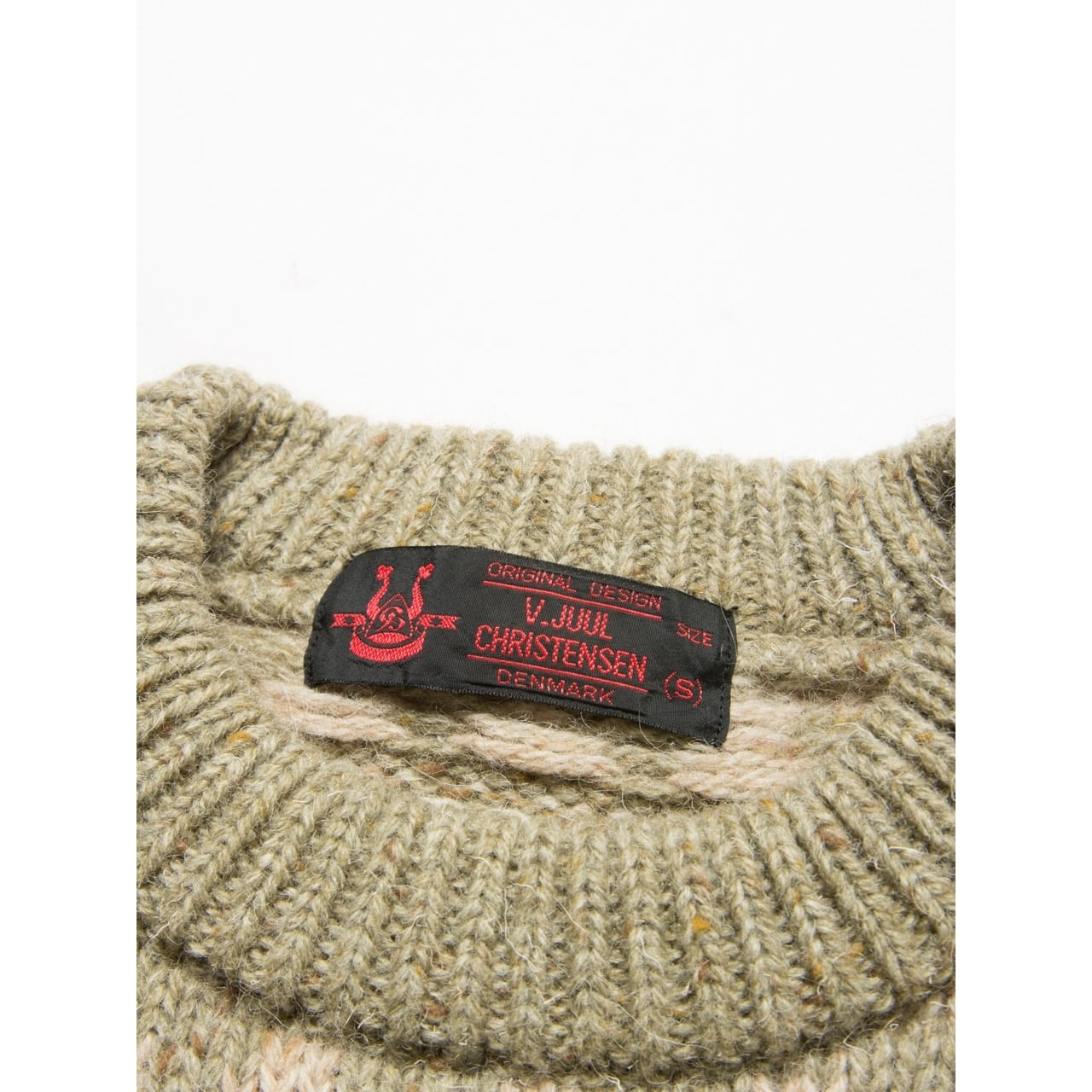【V.JUUL Christensen】Made in Denmark knit(デンマーク製 プルオーバー ニット)11d