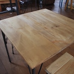 【PINE】SK TABLE-カフェサイズ-/1~2人用/パイン材/ W600mm/送料無料(北海道・沖縄・離島除く)