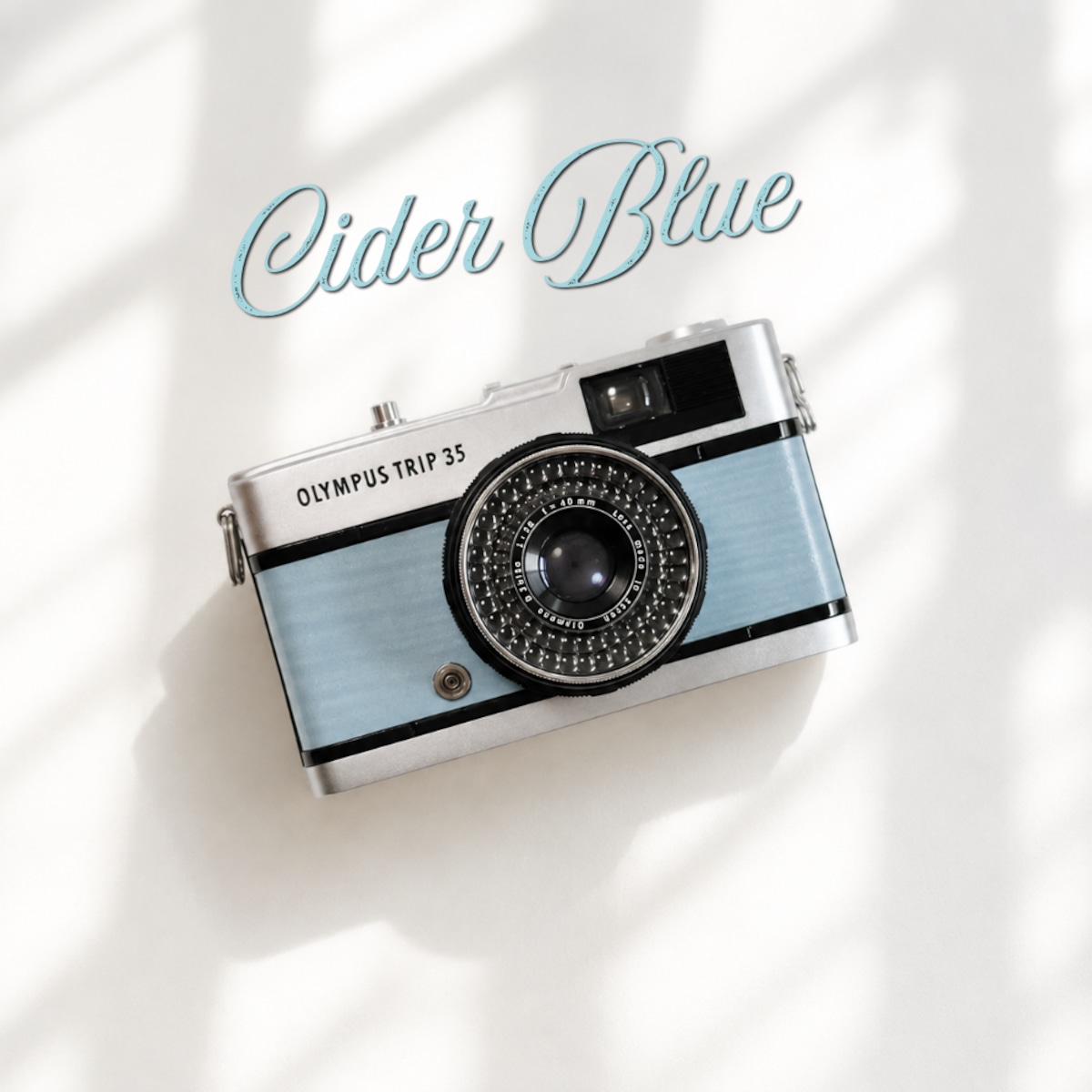Cider Blue サイダーブルー Olympus Trip35 | Macha Cameras