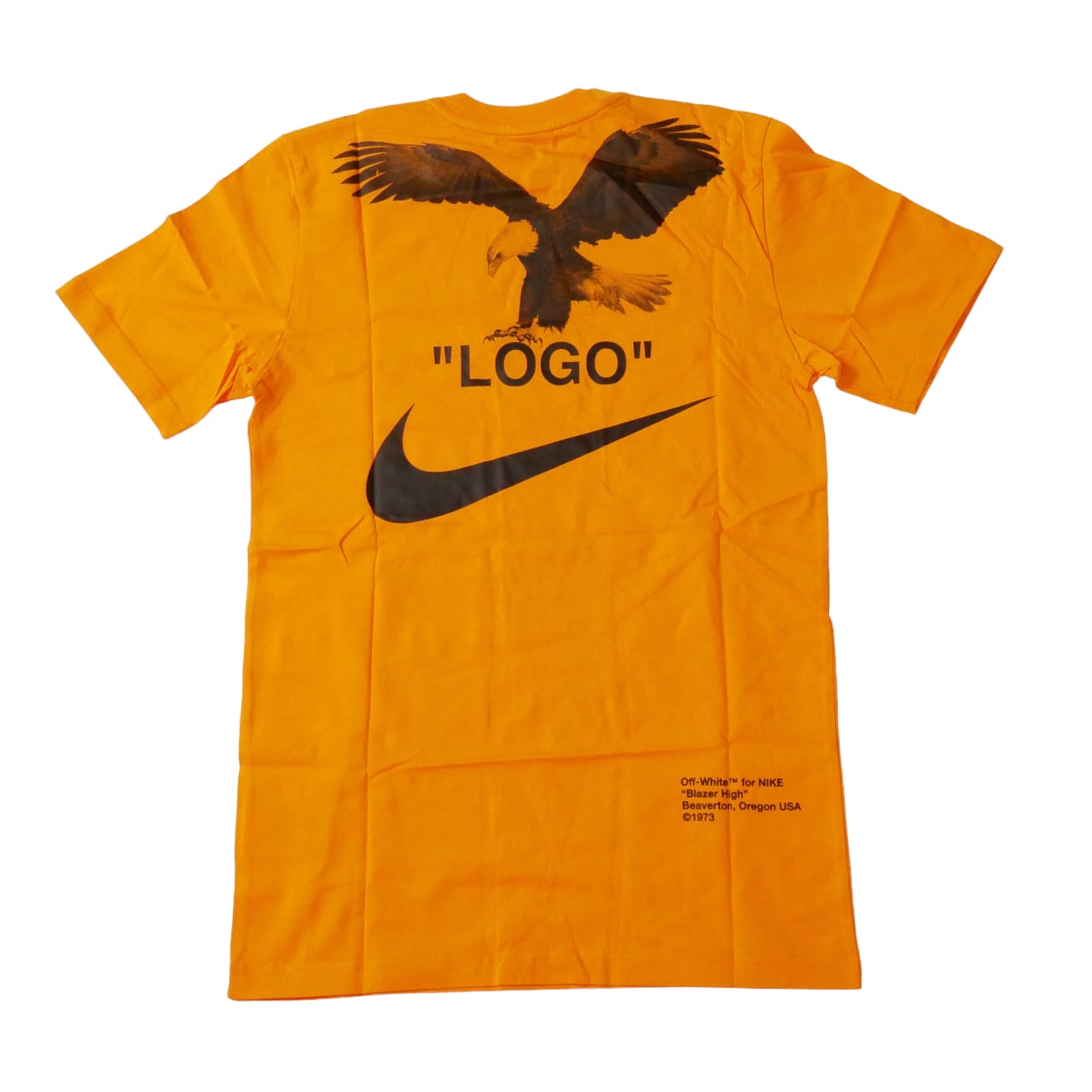 Off-white x NIKE タキシード Tシャツ オレンジ 新品 サイズS | 3RD[i ...