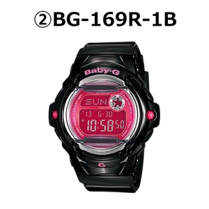 【即納】CASIO カシオ Baby-G ベビーG カラーディスプレイシリーズ ビビッドカラー★選べる5カラー BG-169R 腕時計 レディース