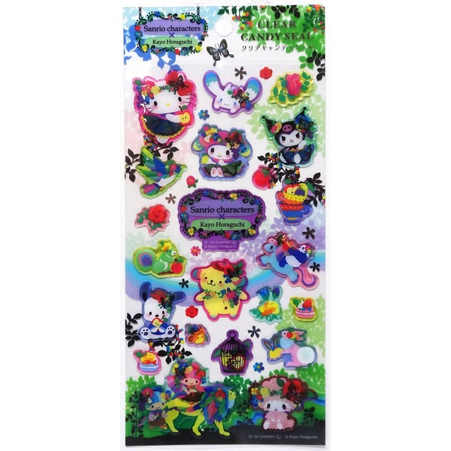 【ロット販売】【10入】サンリオ×ホラグチカヨキャンディシールサンリオ(8821060)