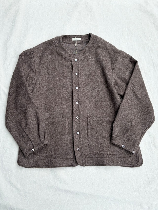 STEAF / PUT ON SHIRT (SOOT BROWN)