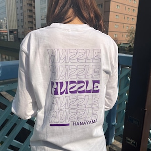 HUZZLE オリジナルロンT　HUZZLEロゴ ver