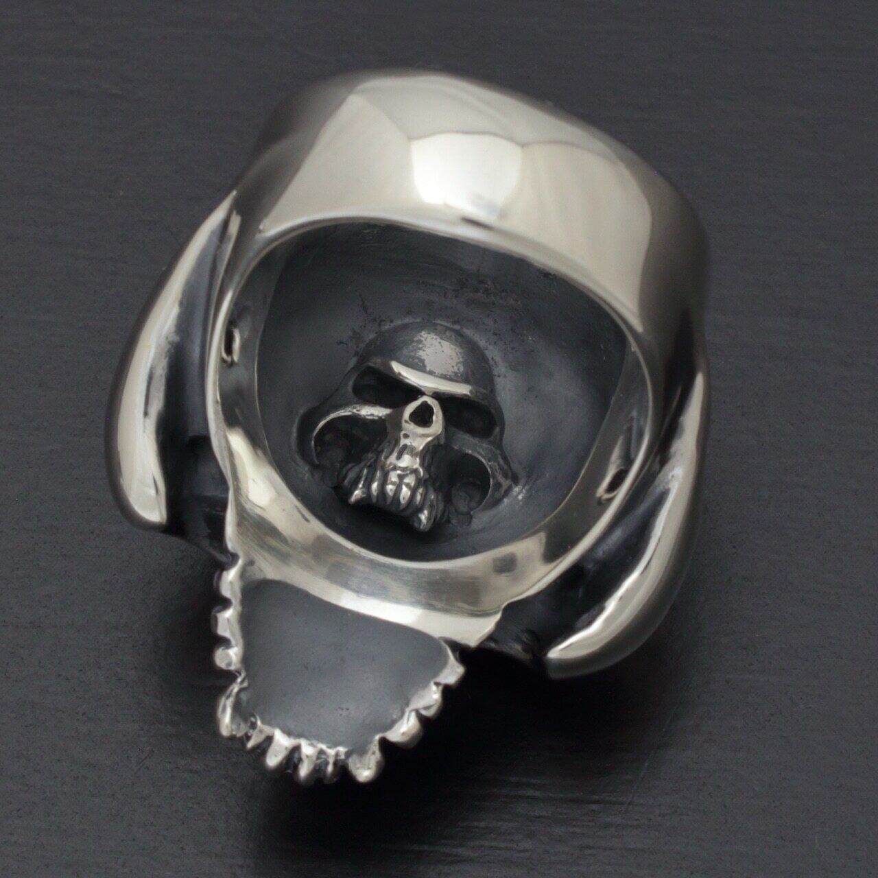 THIRTEEN DESIGNS サーティーンデザインズ DEVIL KILLER SKULL RING