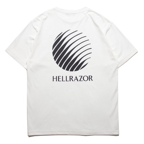 HELLRAZOR CORE LOGO T-SHIRT WHITE