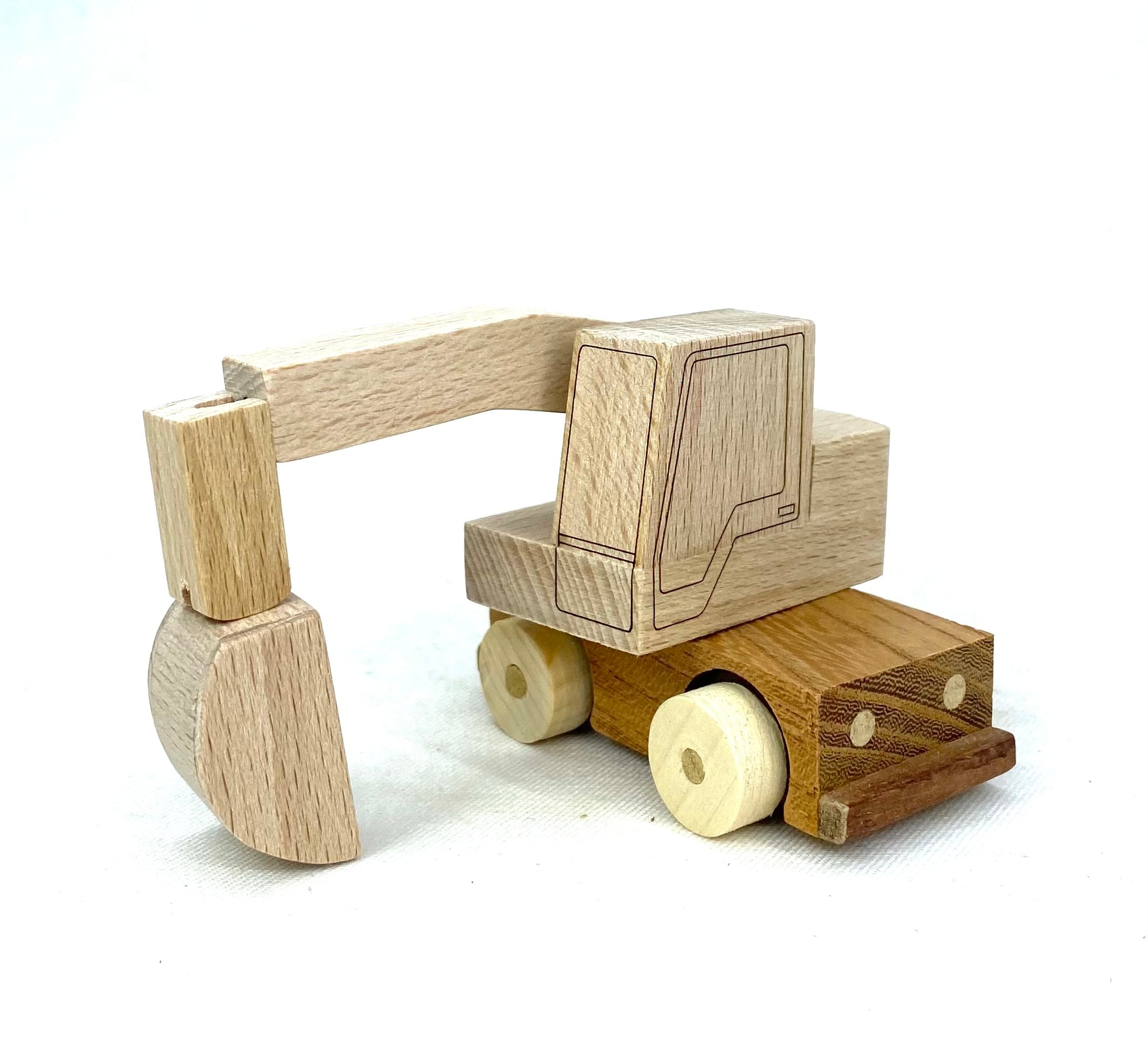 ショベルカー2 | 木のおもちゃ工房8936公式通販サイト