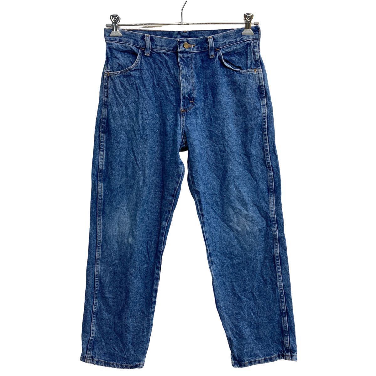 RUSTLER デニムパンツ ラスラー W31 ブルー メキシコ製 メキシコ 古着 