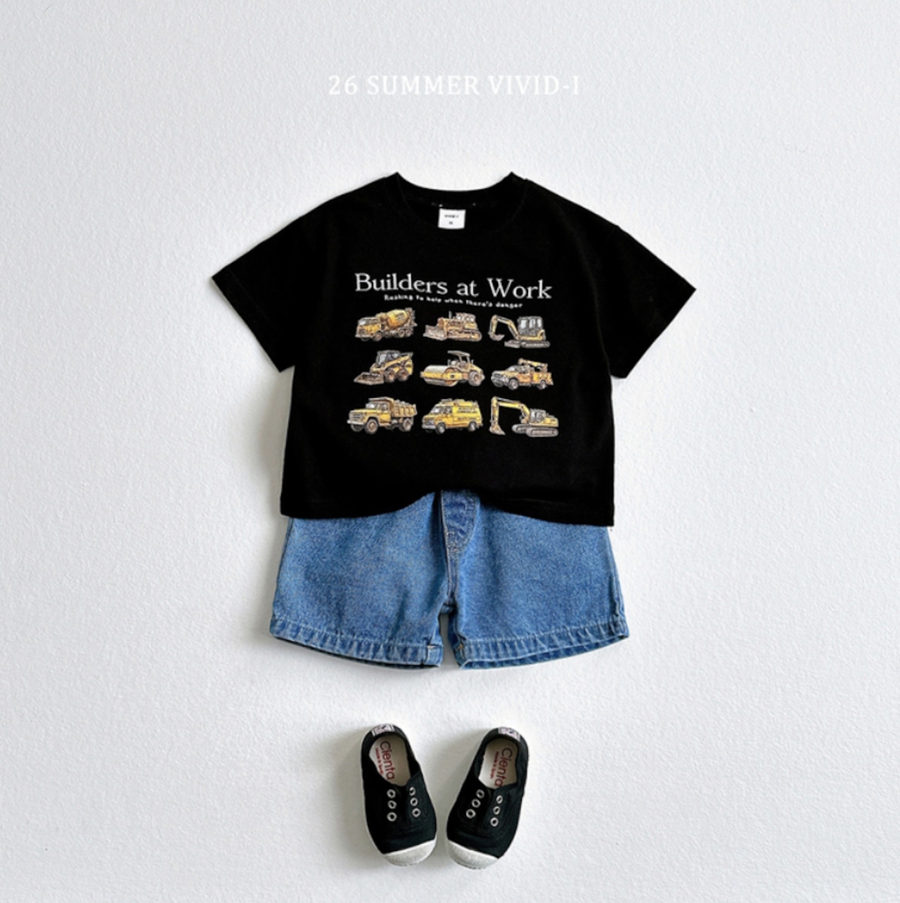 【取寄/韓国直送】VIVID-I 26/SM ベーシックデニムパンツ|夏服|韓国子供服