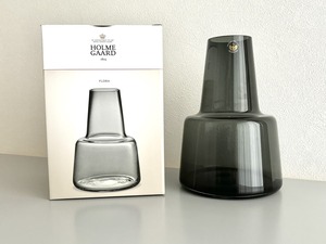 【HOLMEGAARD】ホルムガード フローラベース スモーク24cm