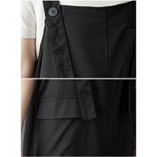 バルーンヘム サスペンダー ワイドパンツ 00123