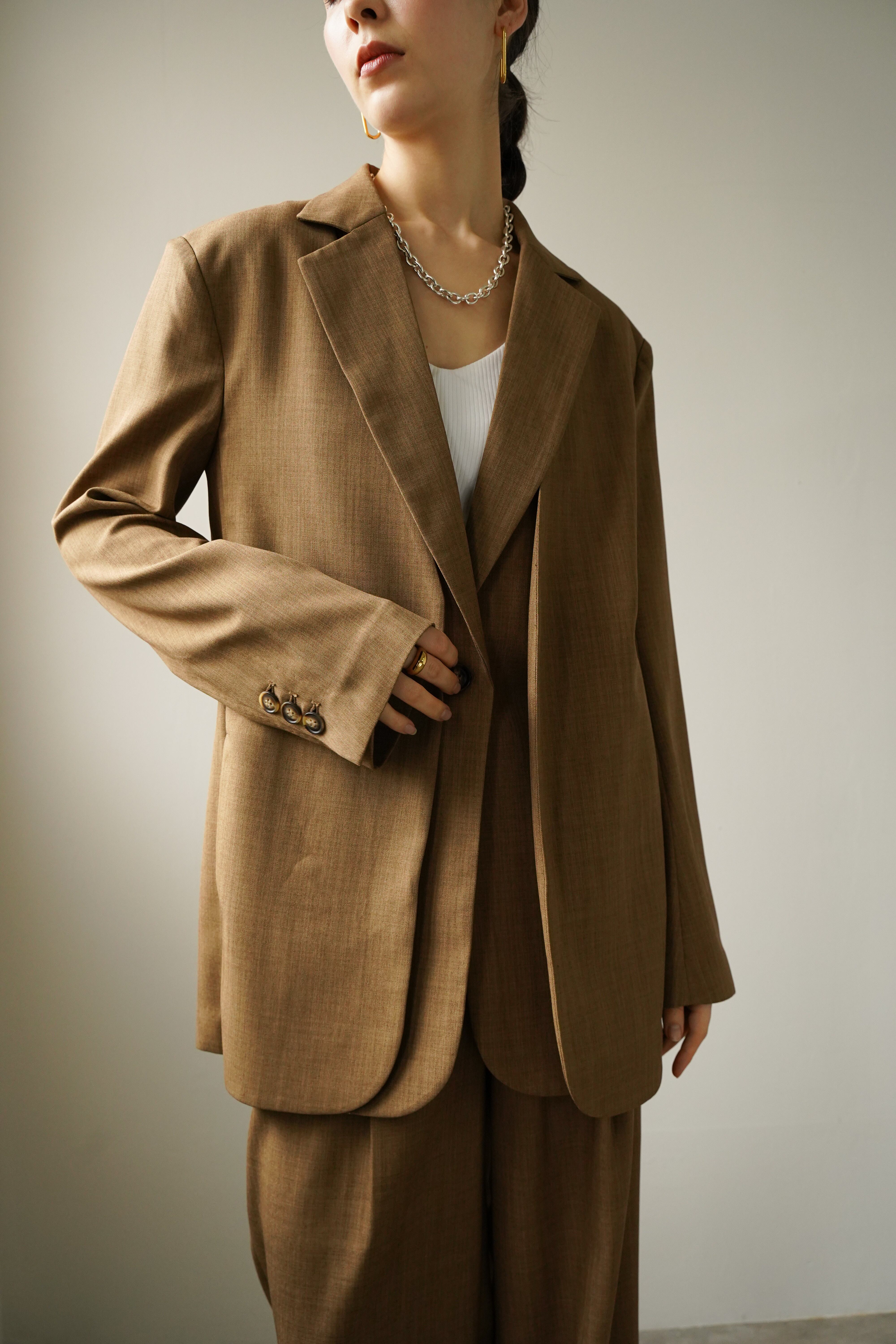 LAYERED JACKET【CA3S-J395】 | CIEL'AIR