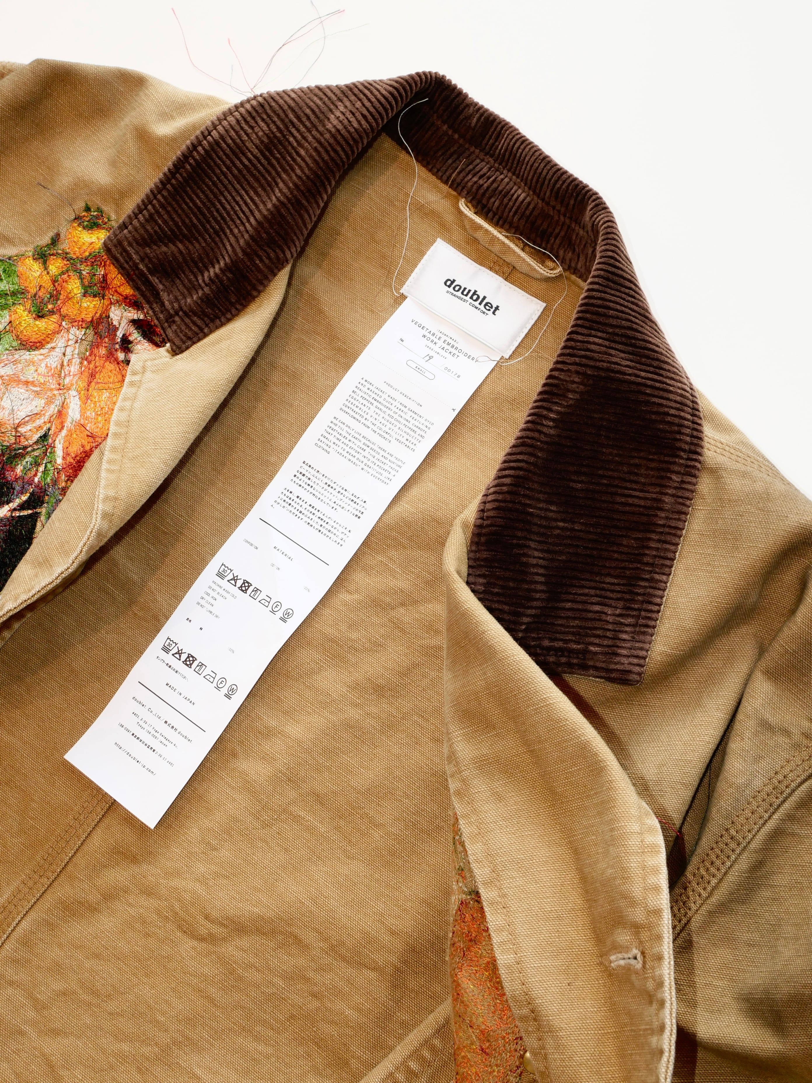 doublet VEGETABLE EMBROIDERY WORK JACKET | CONSTRUCT1