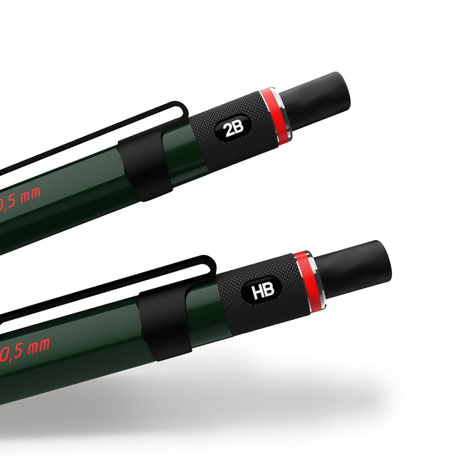 ロットリング(Rotring) rOtringメカニカルペンシル 500 グリーン 2164106 0.5mm 正規輸入品