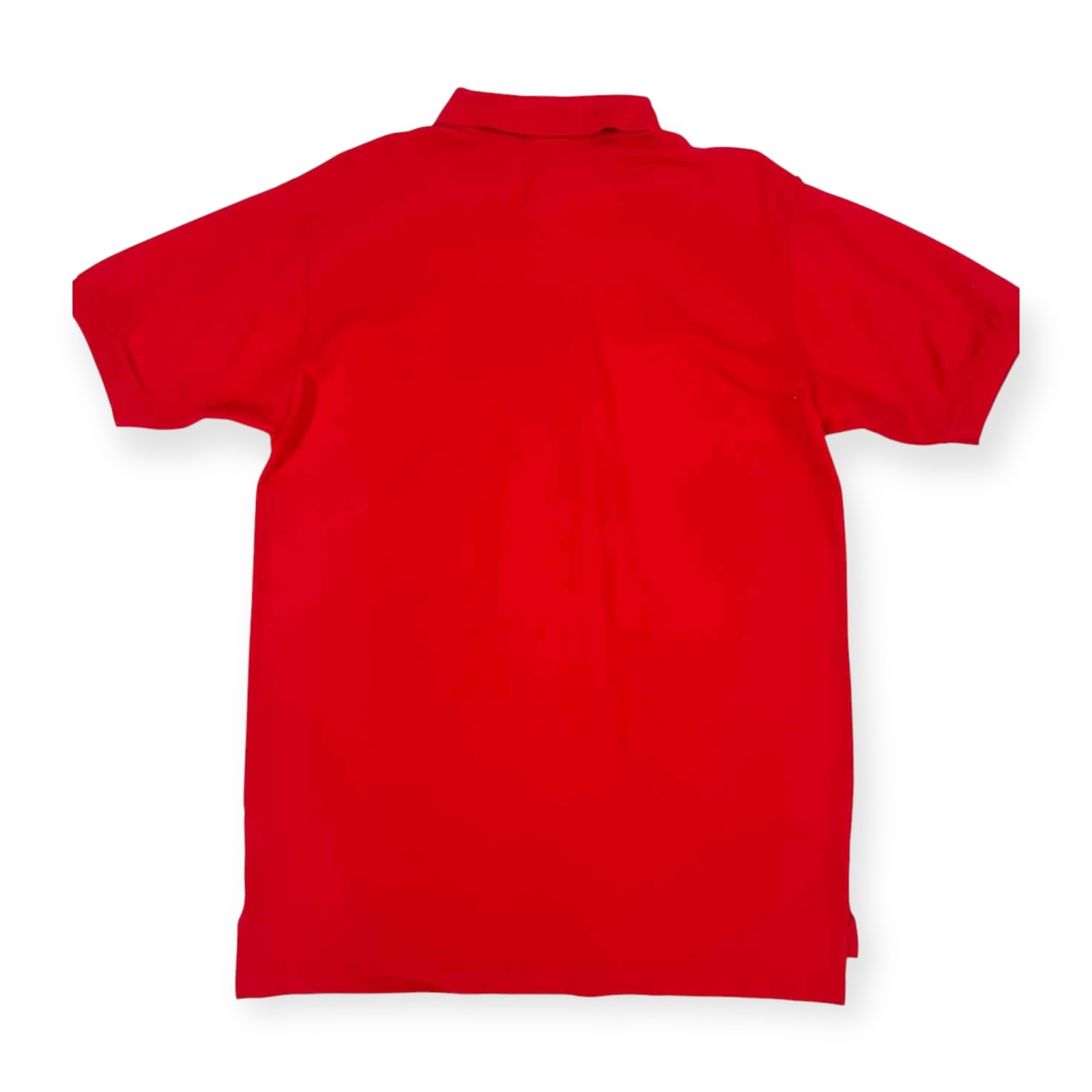 USA製 90s LACOSTE ラコステ 1/2 Patron 半袖 鹿の子 ポロシャツ M /赤 レッド/アメラコ/ビンテージ