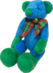 Old Staffed Toy: Blue Bear