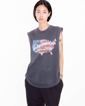 2000s HARLEY-DAVIDSON - "CHANDLER ARIZONA" cut off sleeveless tee