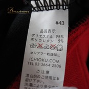 社交ダンス 衣装 ICHIOKU イチオクトップス ブラウス レッスンウェア レッド系 レース 伸縮 ストレッチ フリル 練習 レッスン 赤 黒 かわいい 長め ダンス衣装 イベント ステージ パーティー Wink Wink ブラック系
