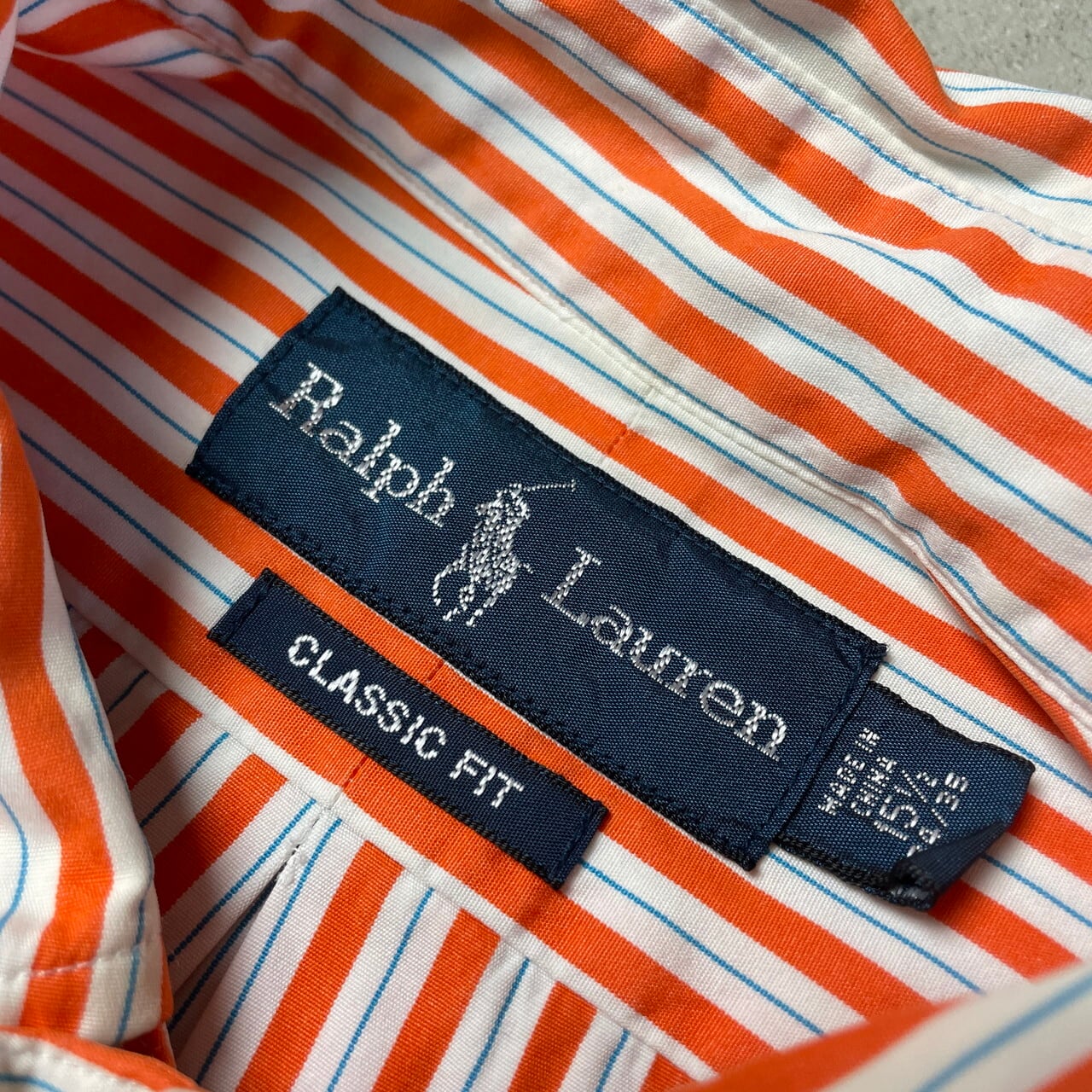 Ralph Lauren ラルフローレン CLASSIC FIT 長袖 ストライプシャツ