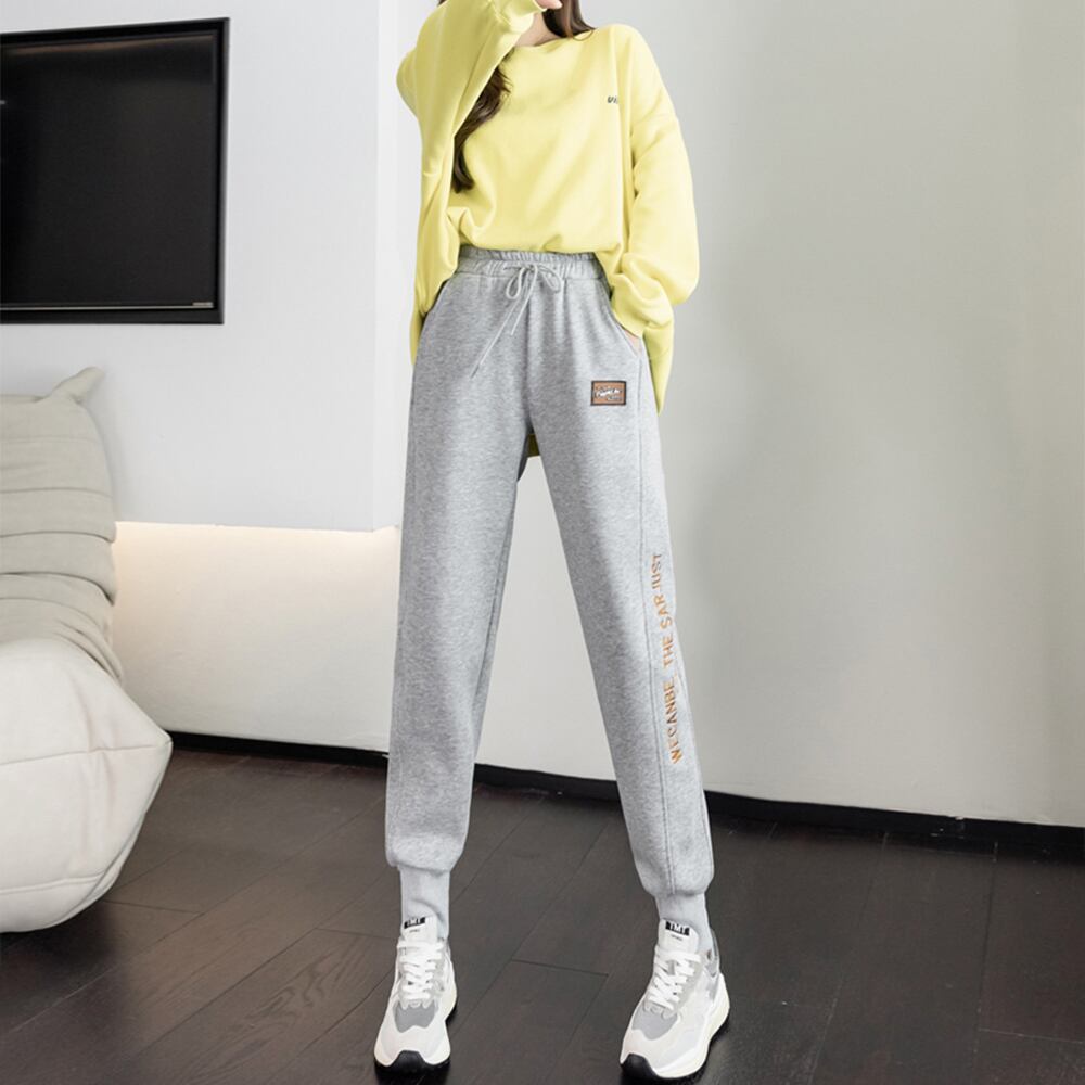 サイドロゴ スウェット パンツ レディース 秋冬 大人 カジュアル スポーツ 運動 かわいい おしゃれ きれいめ ルームウェア 大人可愛い 大人女子
