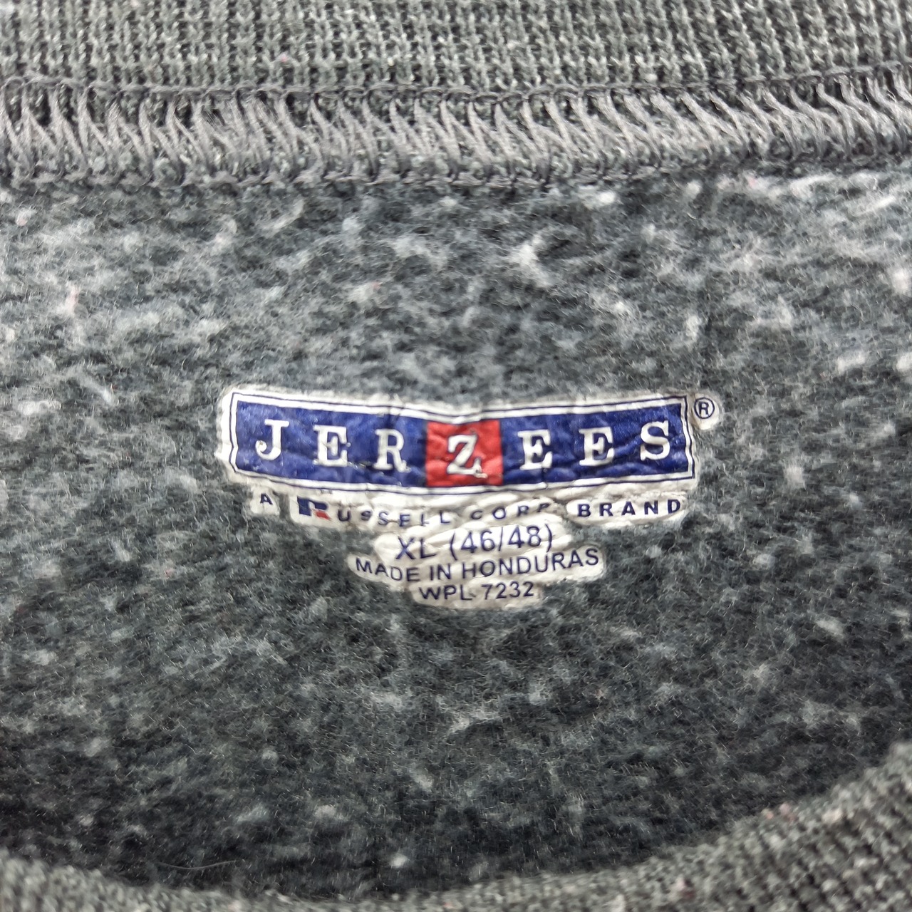 ジャージーズ　クルーネック　スウェット　ガゼット　トレーナー　太アーム　XL