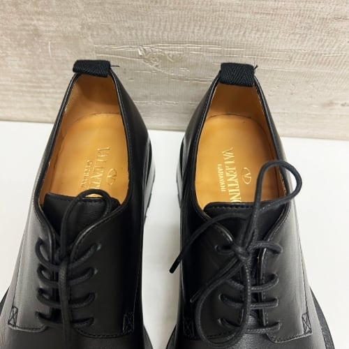 VALENTINO ヴァレンティノ Roman Stud Derby Shoes 革靴 VALENTINO ヴァレンティノ Roman Stud Derby Shoes 革靴