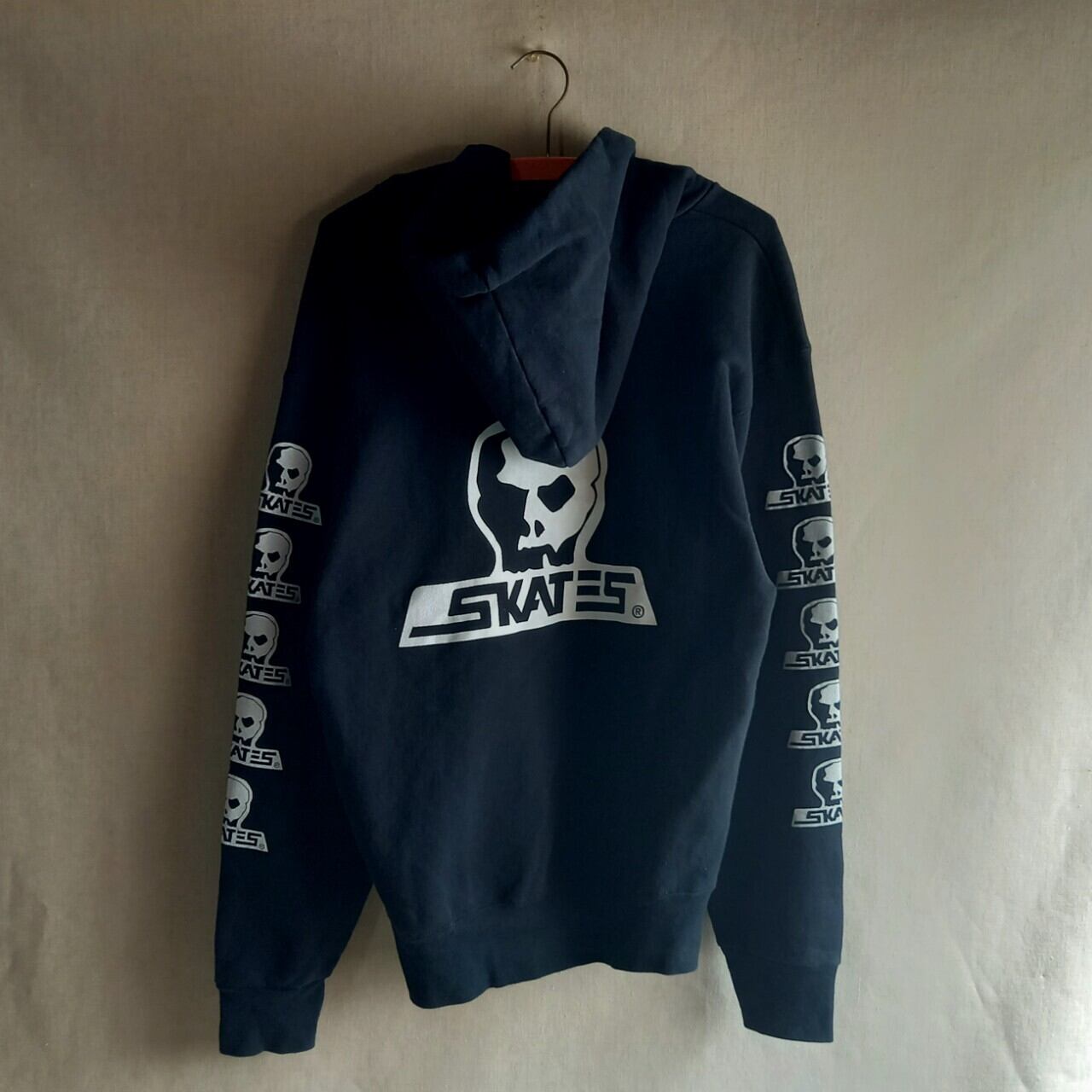 90s 〜 インディペンデント バックプリント スカル アイアンクロス 